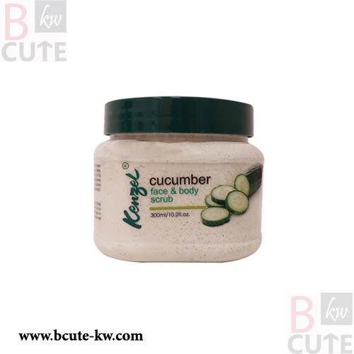 KENZEL FACE AND BODY SCRUB-cucumber 300ml
