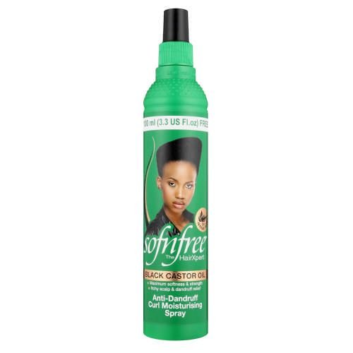 Sofn'free Black Castor Oil Curl Moisturising Spray