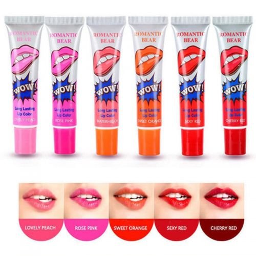 Wow Long Lasting Peel Off Lip Gloss Lipstick