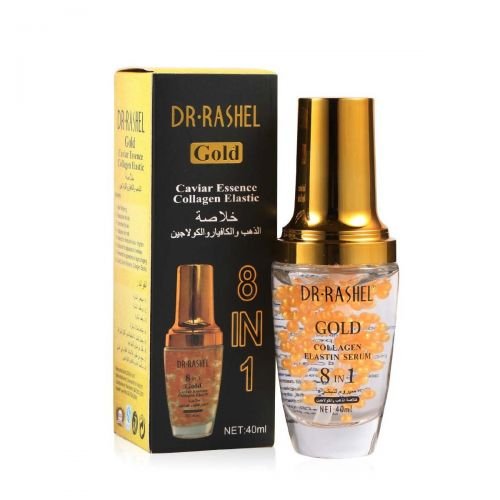 Dr.Rashel Gold Caviar Essence & Collagen Elastin Serum 8 In 1 Face Serum