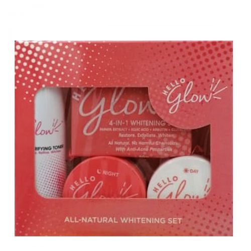 HELLO GLOW ALL-NATURAL WHITENING SET