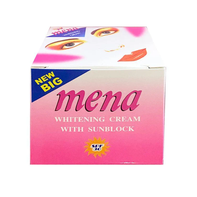 Mena Whitening Cream With Sunblock SPF30 Mena Whitening Cream With Sunblock SPF30