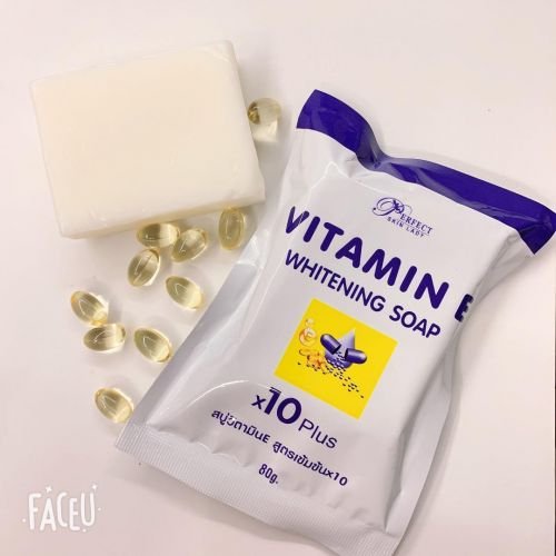 Original VITAMIN E WHITENING SOAP X10 Plus 80g