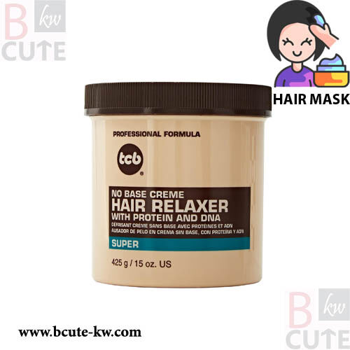TCB No Base Hair Relaxer Creme, Super 425GM