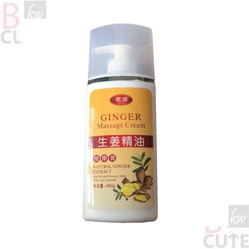 Ginger Essential Oil Energy Cream Body Massage