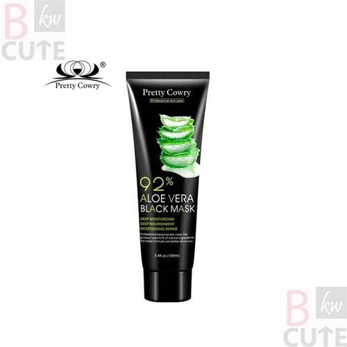 Pretty Cowry Aloe Vera 92% Black Peel mask