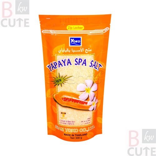 YOKO, Papaya Spa Salt Body Scrub - 300 g
