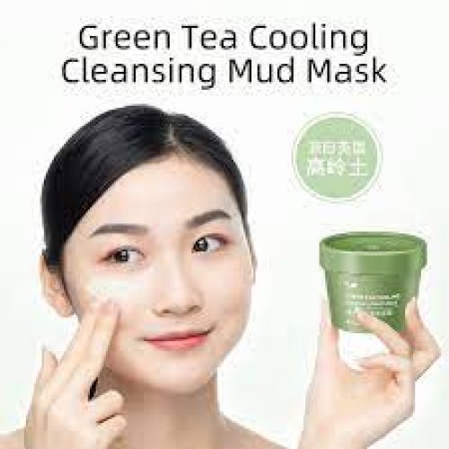 masker green tea cooling cleansing