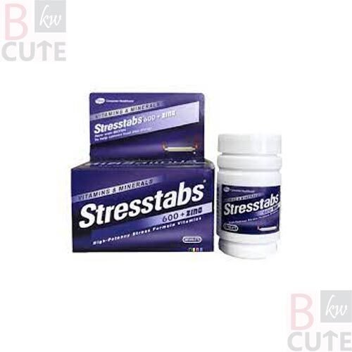 Stresstabs 600 + ZINC VITAMIN 30 Tablets Bcutekw