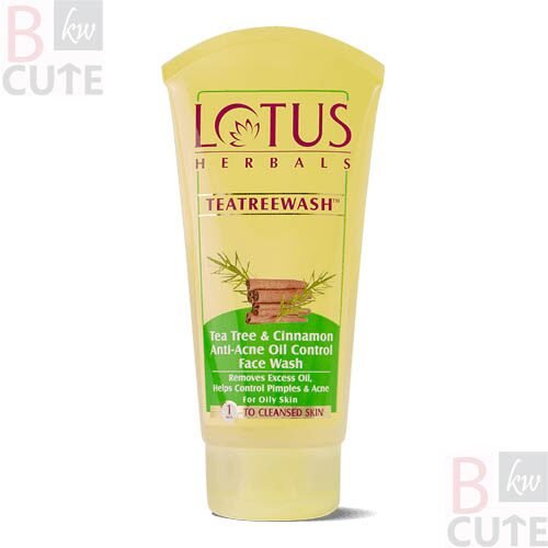 Lotus Herbals Tea Tree & Cinnamon Anti-Acne Face Wash