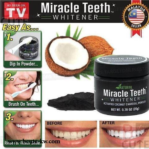 Bleaching Gel Miracle Teeth Whitener