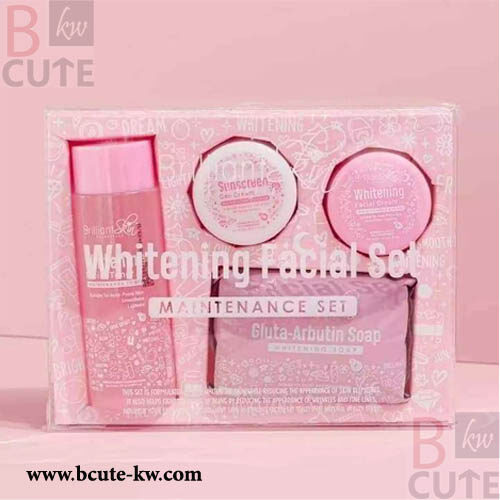 Brilliant Skin s Whitening Facial Set Bcute kw