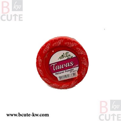 ALL WHITE Regular Unisex (Red) Tawas Antiperspirant 50g