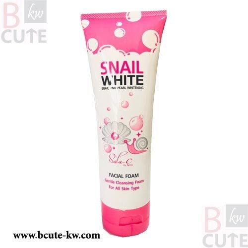 Sala-C Snail and Pearl Whitening Facial Foam 180ml