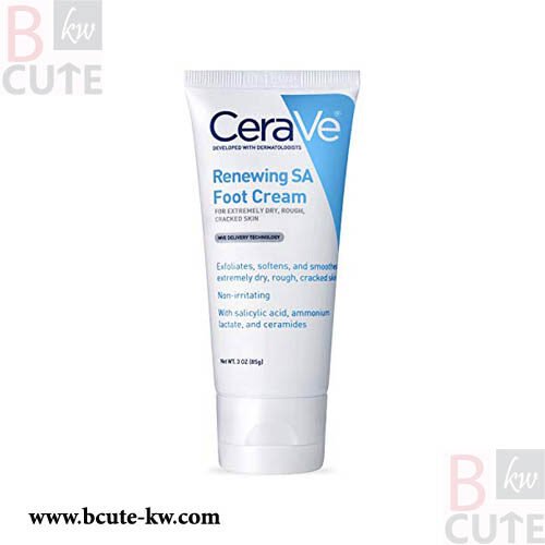 CeraVe Renewing System, Sa Renewing Foot Cream, 85g