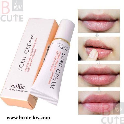Scru Cream for Lip Moisturization and Exfoliation
