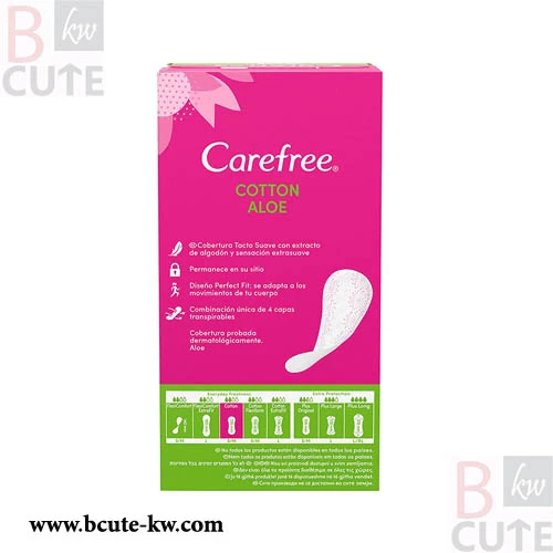 Carefree Cotton Aloe 30Pcs