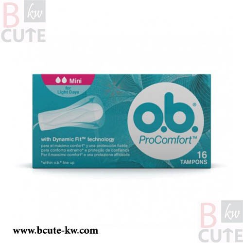 Ob Tampons Mini 16Pcs