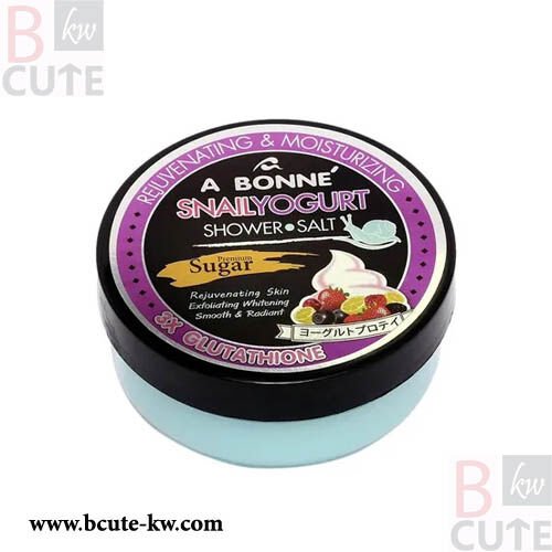 ABONNE SNAIL YOGURT SHOWER SALT SUGAR 350 GM