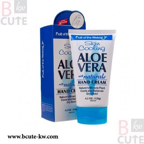 Fruit of the Wokali Aloe Vera Hand Cream 120g - Bcute-kw