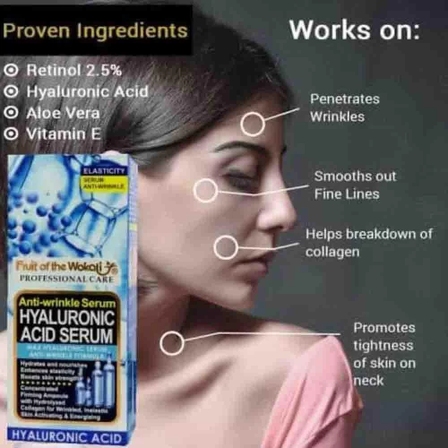 Fruit of the Wokali Hyaluronic Acid Serum 40ML