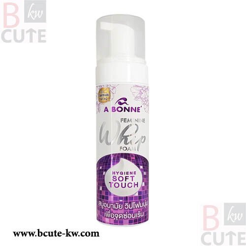 A Bonne Feminine Whip Foam Hygiene Soft Touch 150 ml.