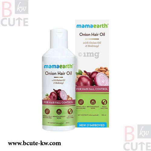 Mamaearth Onion Hair Oil-Regrowth/Fall Control 150ml