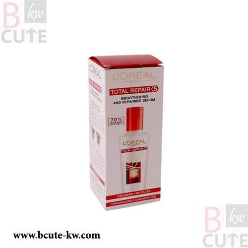 L'Oreal Total Repair 5 Smoothening & Repairing Hair Serum 40 ml