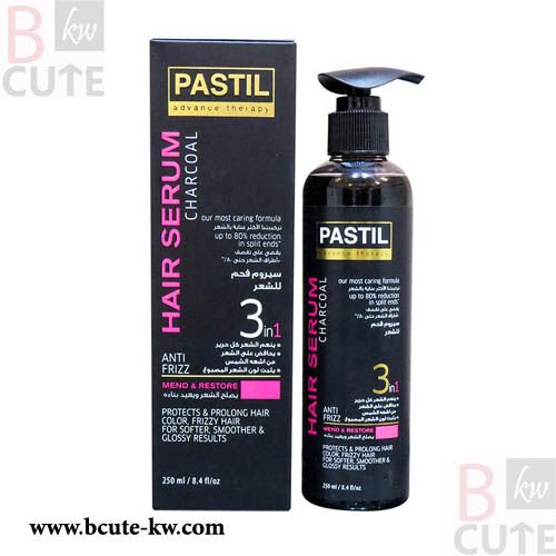 Pastil Hair Serum 250Ml Charcoal