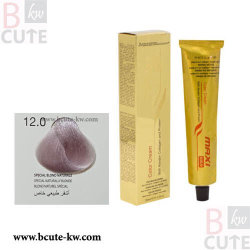 MAXI GOLD Color Cream -PLATINUM-SPECIAL NATURALLY BLONDE #12.0