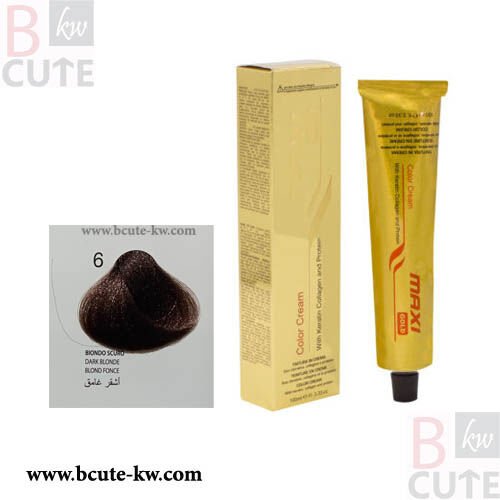 MAXI GOLD Color Cream -Naturals-DARK BLONDE #6