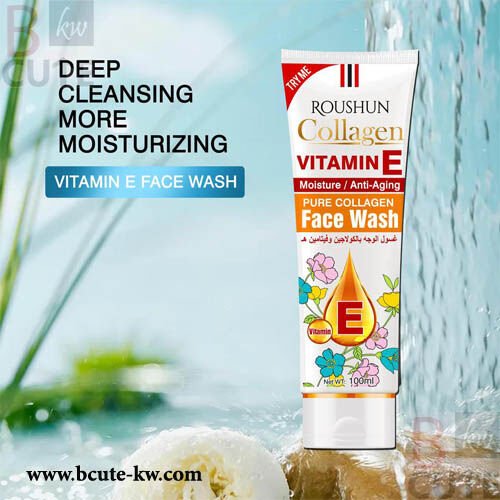 ROUSHUN collagen face wash - vitamin e 100ml