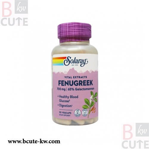 SOLARAY FENUGREEK EXTRACT 700 MG DIETARY SUPPLEMENT (90 VEGCAPS)
