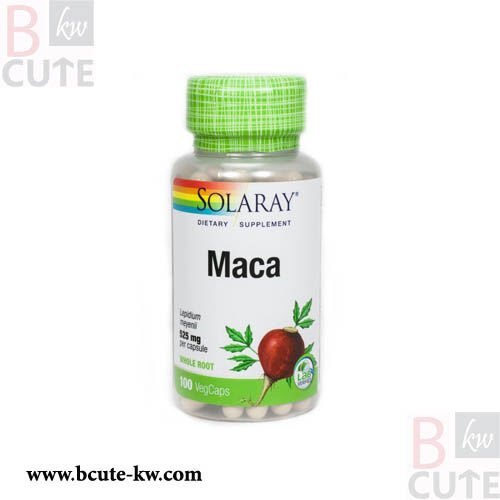 Solaray Maca Root 525Mg 100Cap