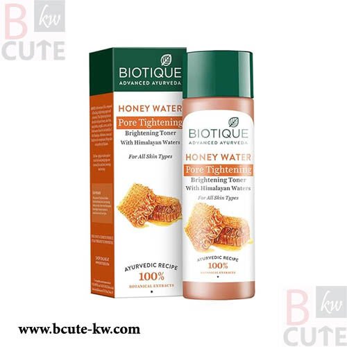 Biotique Honey Water Pore Tightening Brightening Toner