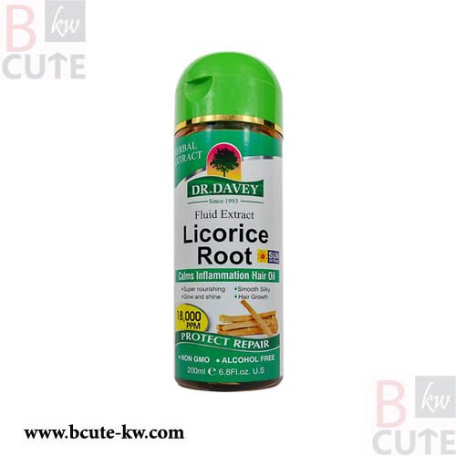 Dr.Davey Licorice Root Calms Inflammation Hair Oil - 200ml