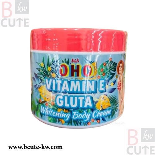 OHO Vitamin E Gluta Whitening Body Cream 300 gm