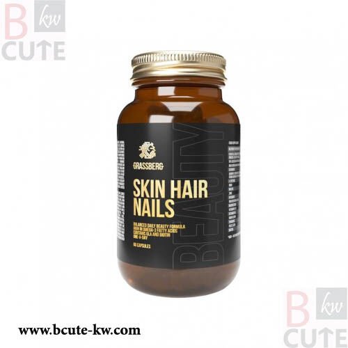 Grassberg Skin Hair and Nails 60 capsules