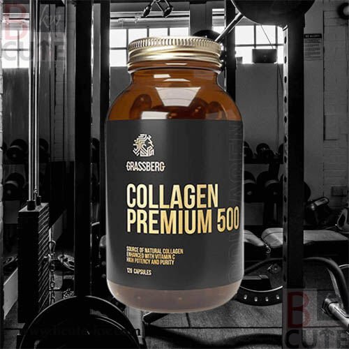 Grassberg Collagen Premium 500 (60 Caps) Unflavored