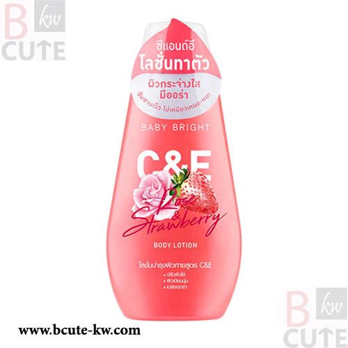 Baby Bright C & E Rose & Strawberry Body Lotion 150 ml.