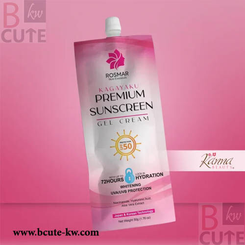 Rosmar Kagayaku Premium Sunscreen Gel Cream SPF50 50g
