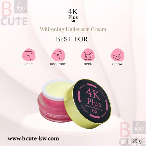 4k Plus 5x Whitening Underarm Cream 20g