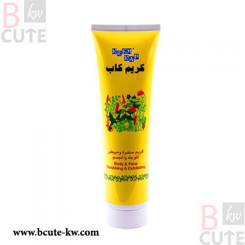 Krem Kap, Scrubbing and Exfoliating Face and Body Cream - 150 Ml