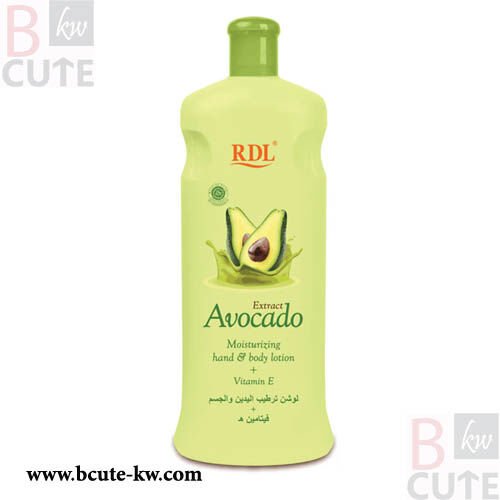 RDL Avocado Extract Moisturizing Hand & Body Lotion - 600ml