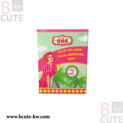 oho glutathione whitening soap with collagen  GLUTA FACIAL (70g) OHO collagen soap for whitening