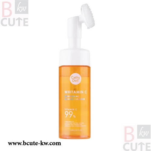 CATHY DOLL WHITAMIN C BRIGHTENING MOUSSE CLEANSER - 150ML
