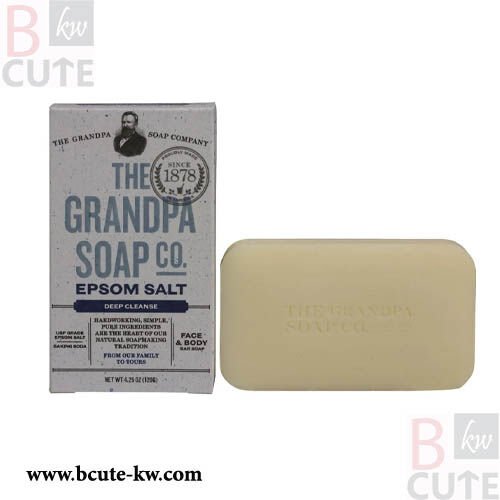 The Grandpa Soap Company Epsom Salt Bar Soap 4.25 Oz