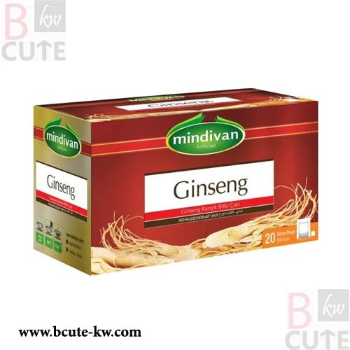 Mindivan Ginseng Mixed Herbal Infusion 20 bags