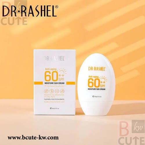 Dr.Rashel Anti Ageing SPF 60 Moisture Sun Cream - 60gm
