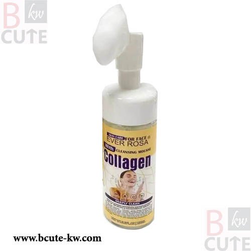Ever Rosa Cleansing foam with brush with collagen 180ml